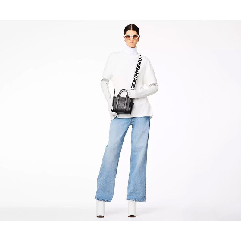 MARC JACOBS The Thin Logo Webbing Strap image number 2